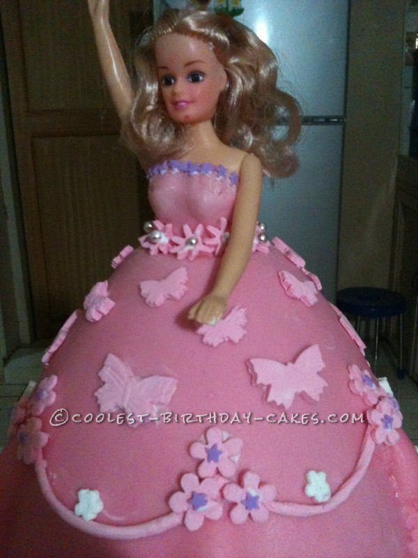 Princess Doll Birthday Cake