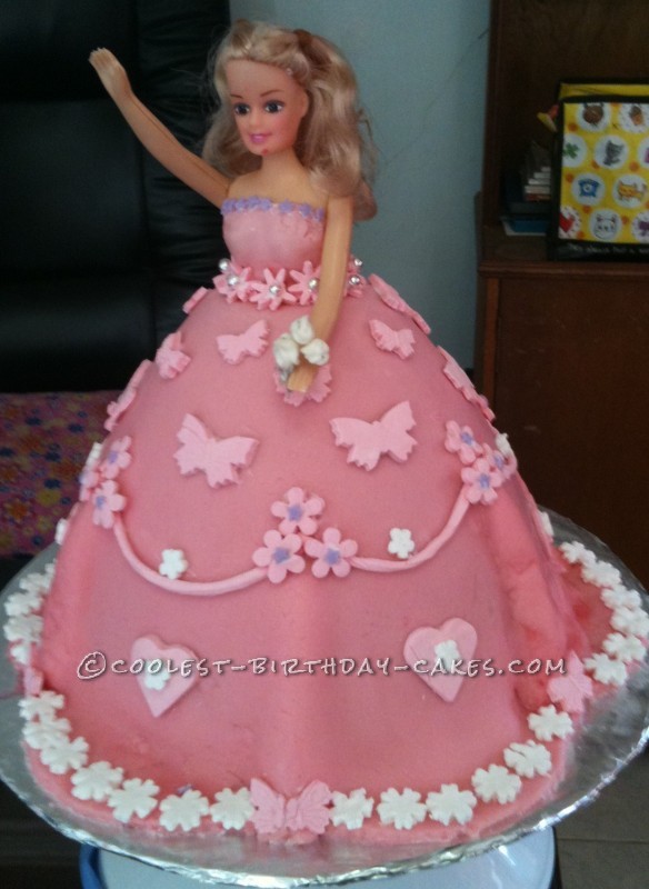 Princess Doll Birthday Cake