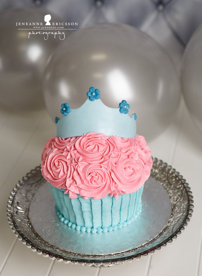 Princess Giant Cupcake Smash Cake