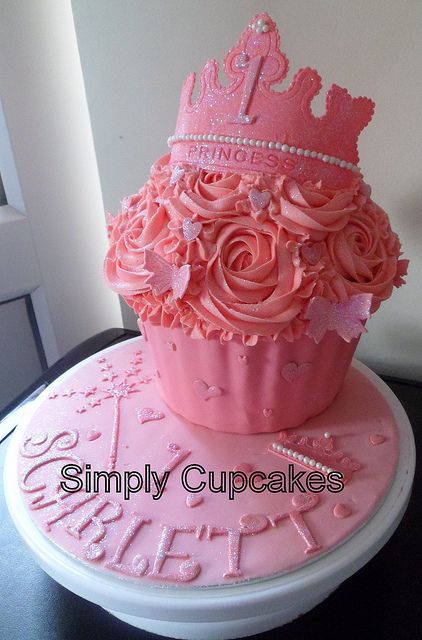 Princess Giant Cupcake