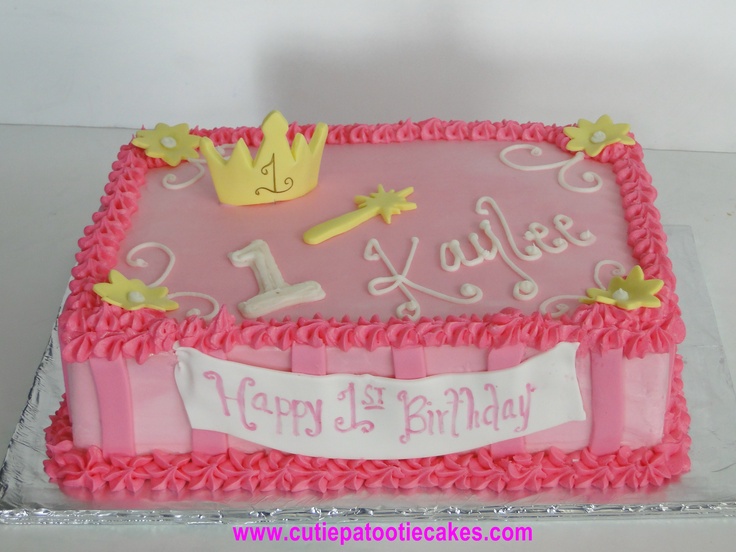 Princess Sheet Cake