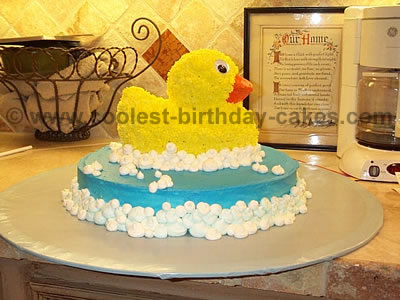 Rubber Duck Birthday Cake