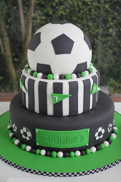 Soccer Birthday Cake