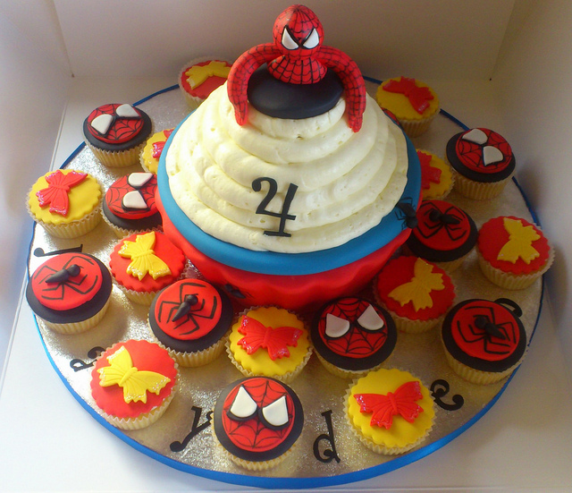 Spider-Man Birthday Cake