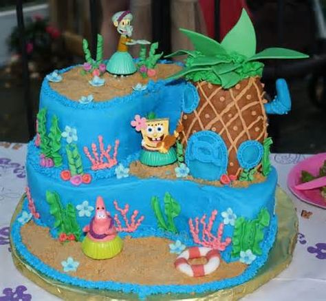 Spongebob Birthday Cake Idea