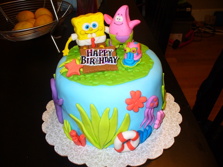 Spongebob SquarePants Birthday Cake