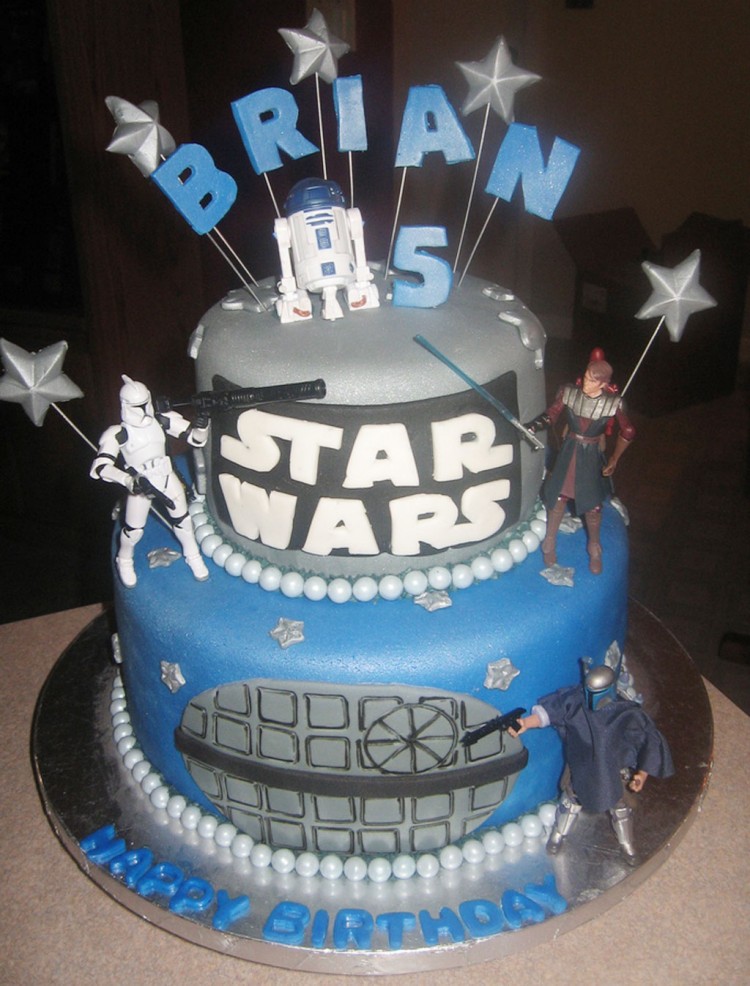 Star Wars Birthday Cake