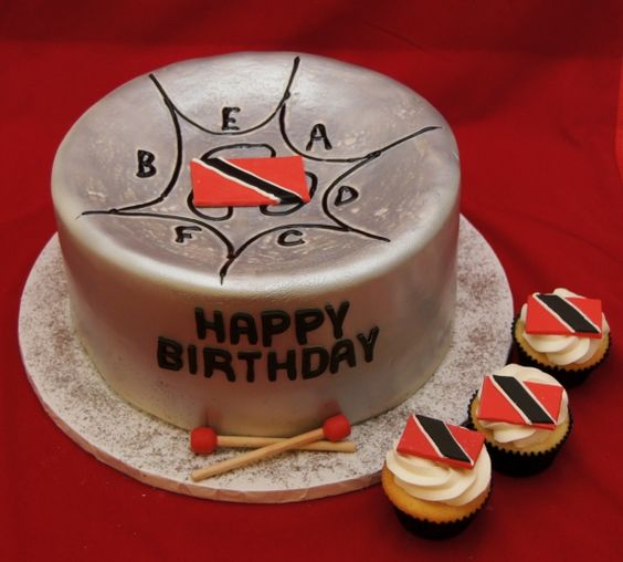 Steel Pan Birthday Cake