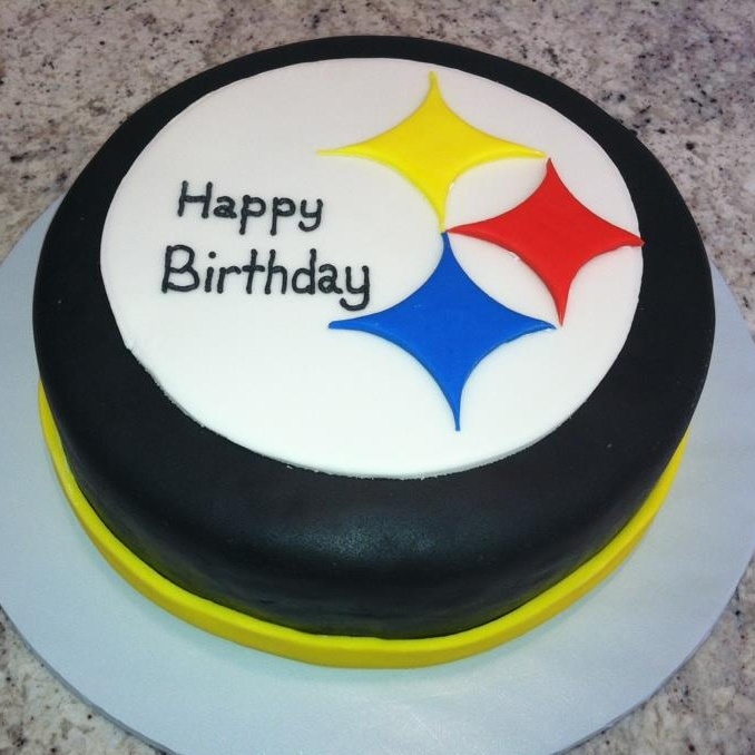 Steelers Birthday Cake