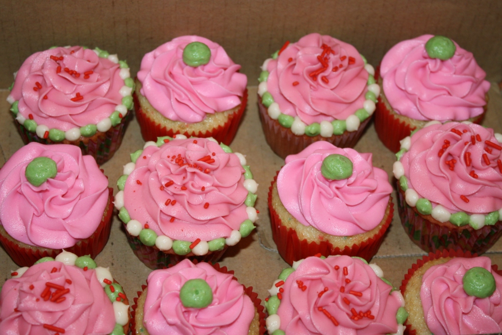 Strawberry Shortcake Themed Cupcakes