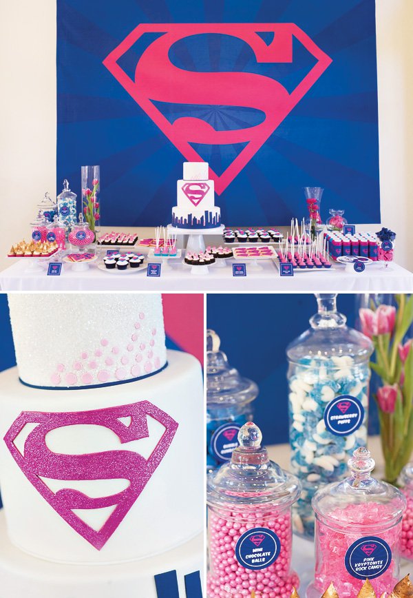 Supergirl Birthday Party Ideas