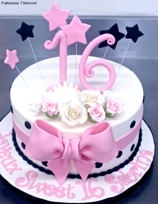 10 Photos of Eart Sweet Sixteen Birthday Cakes