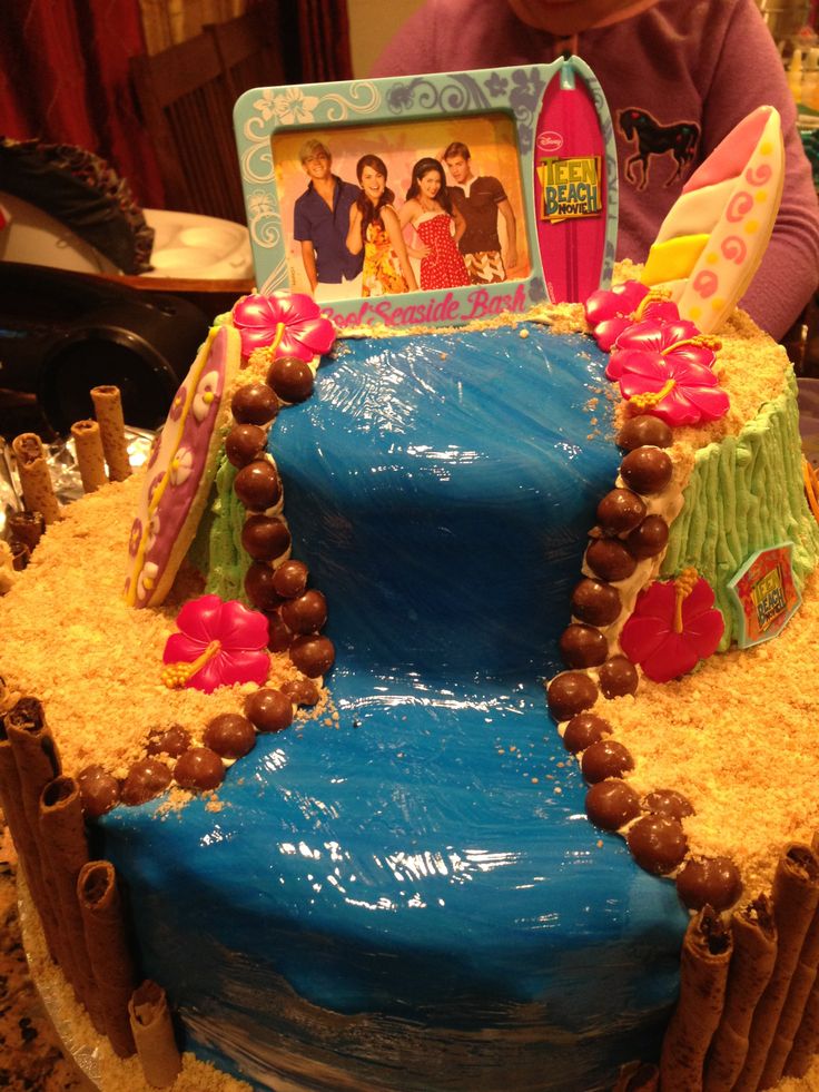 Teen Beach Movie Birthday Cake