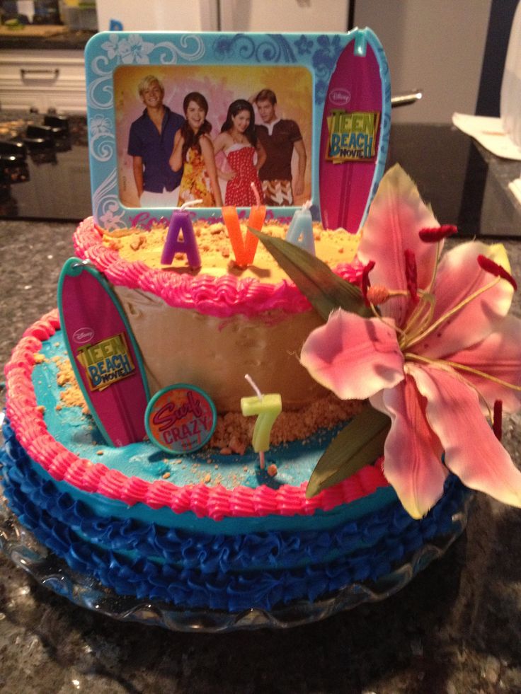 Teen Beach Movie Cake