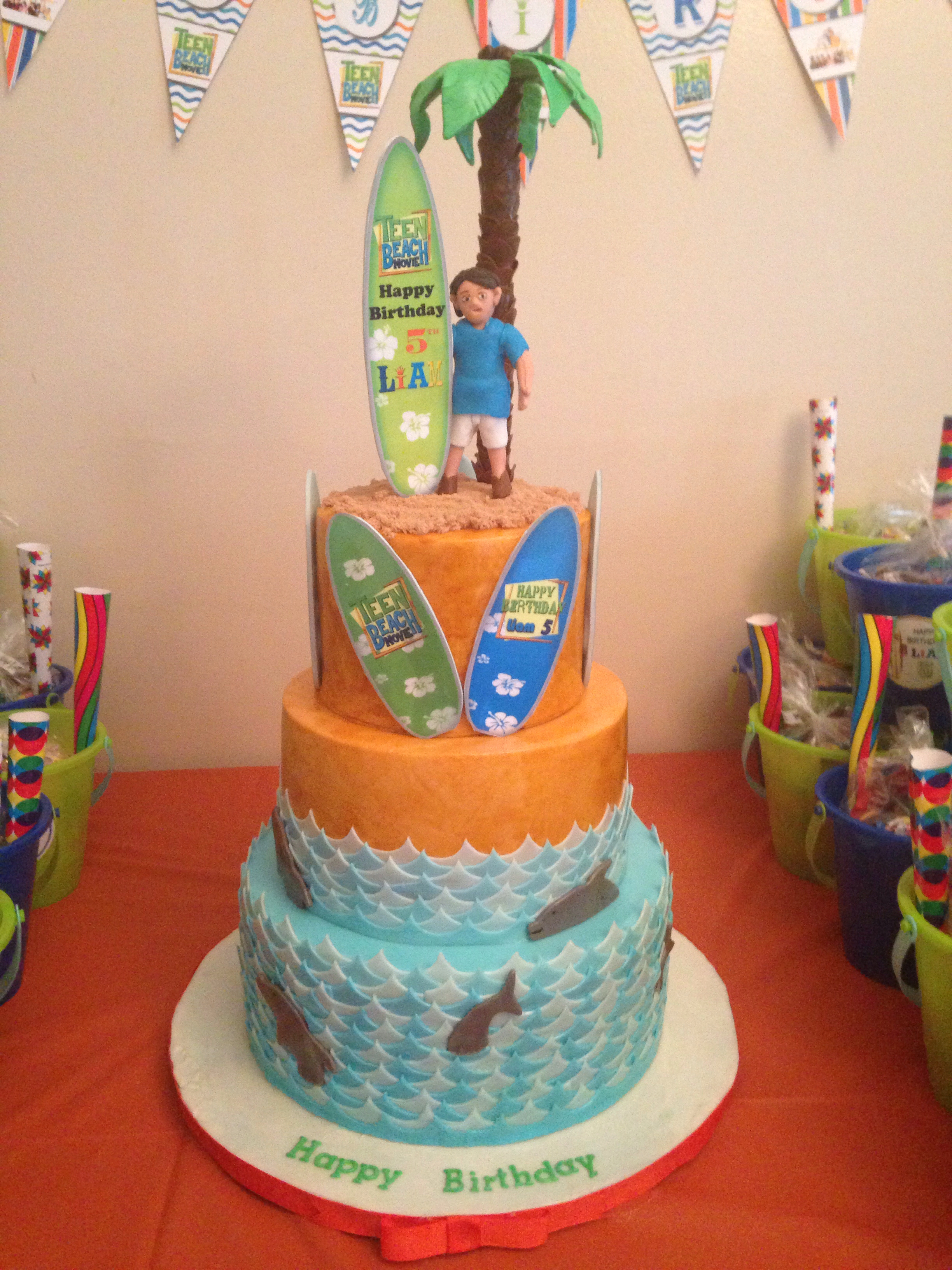 Teen Beach Movie Cake