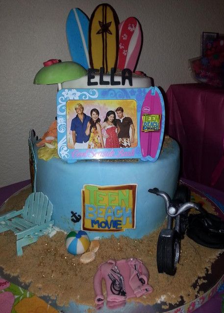 Teen Beach Movie Cake