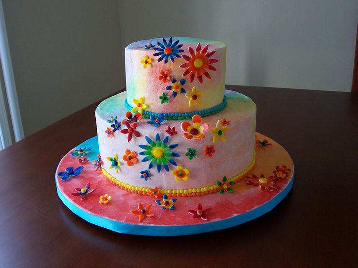 Tie Dye Cake