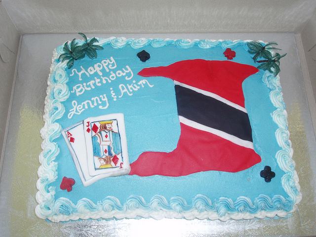 Trinidad and Tobago Birthday Cake