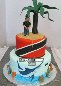 Trinidad Birthday Cake