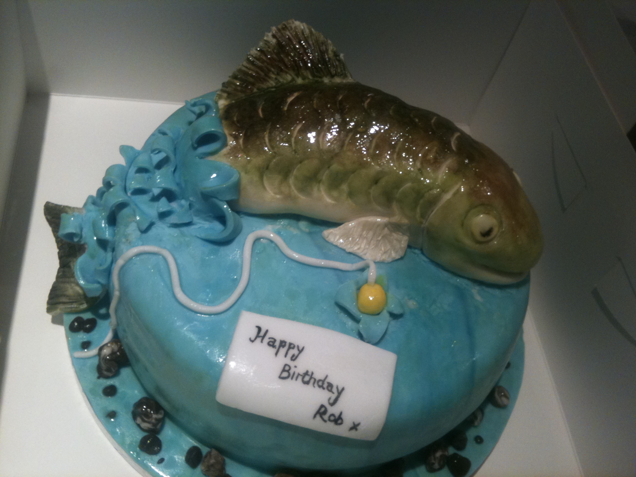 Ugly Fish Birthday Cake