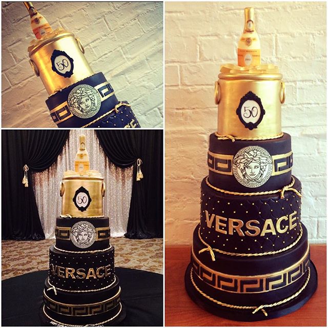 Versace Birthday Cake