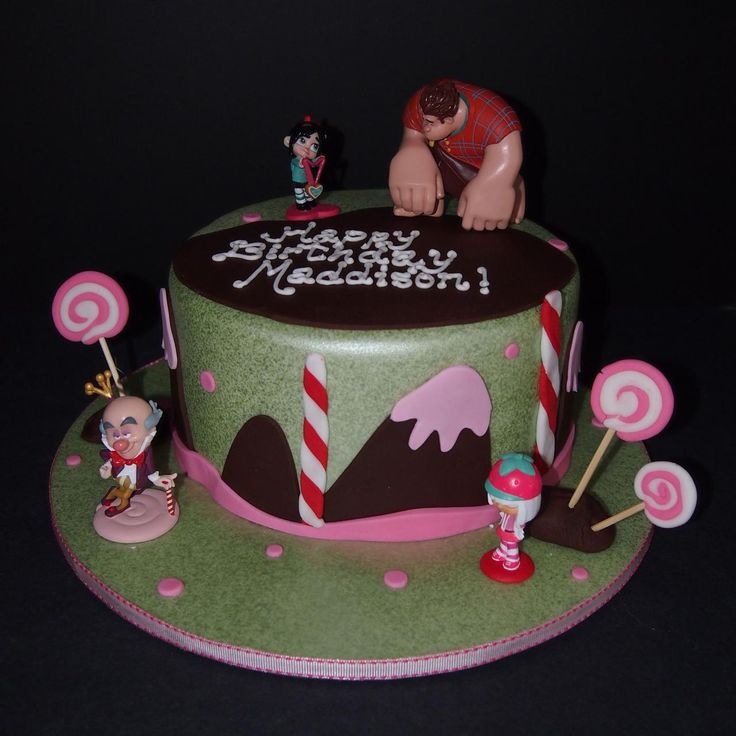 Wreck-It Ralph Birthday Cake