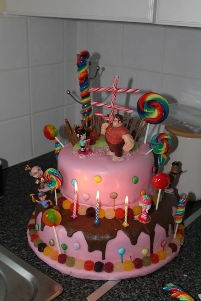 Wreck-It Ralph Birthday Cake