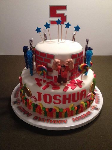 Wreck-It Ralph Birthday Cake