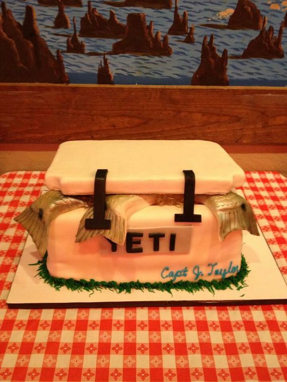 Yeti Cooler Birthday Cakes