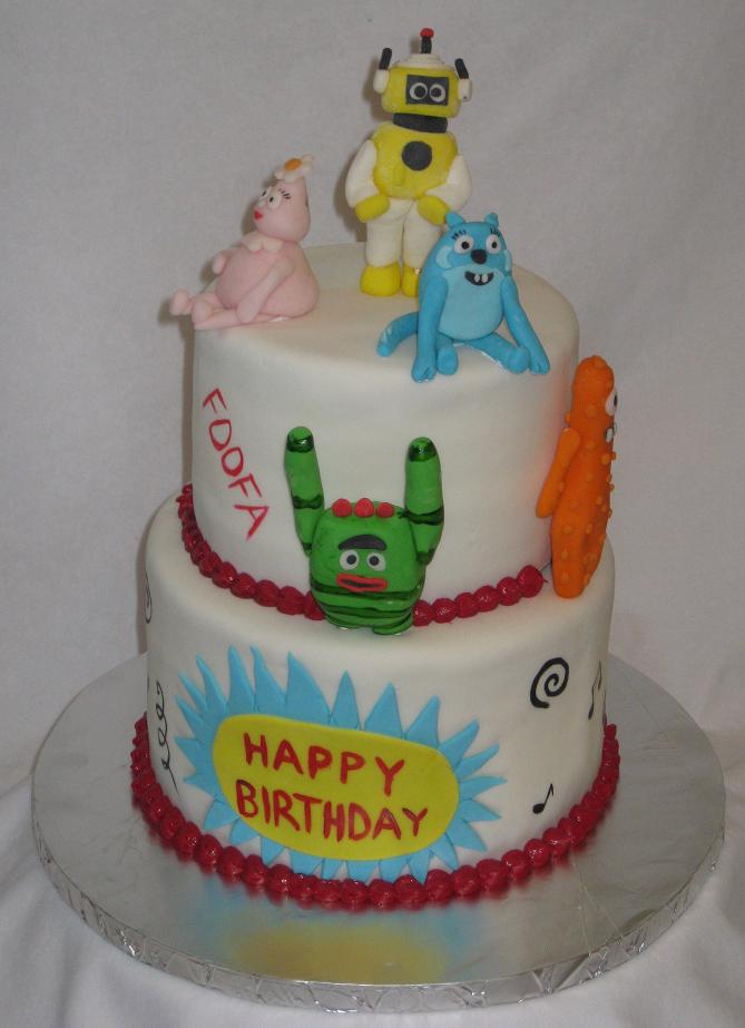 Yo Gabba Birthday Cake