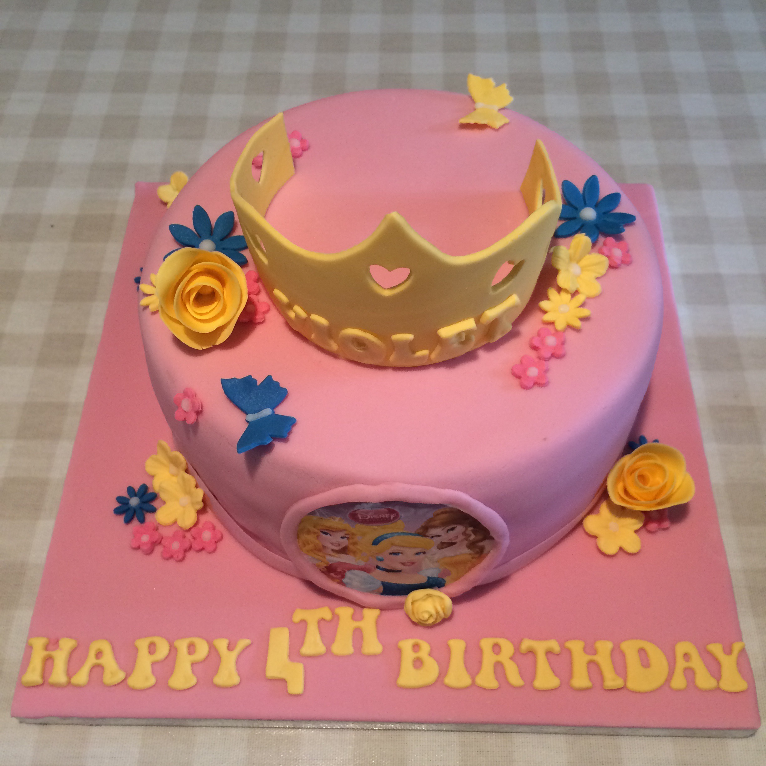 4 Year Old Girl Birthday Cake