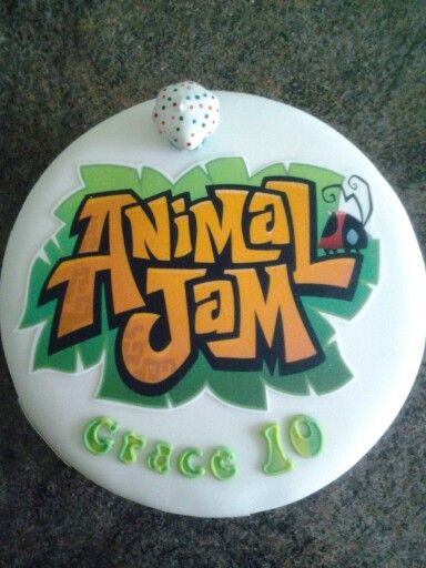 Animal Jam Birthday Cake