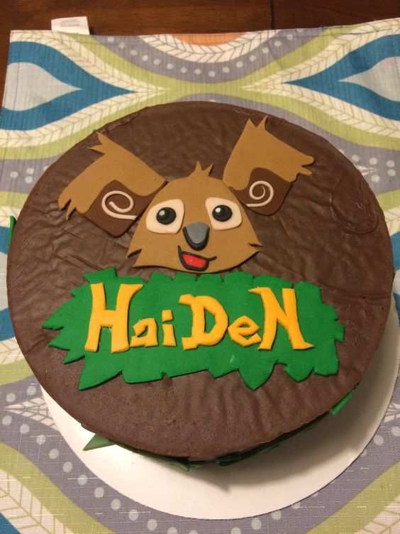 Animal Jam Birthday Cake