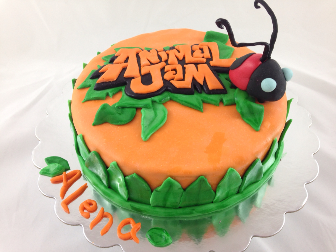 Animal Jam Birthday Cake