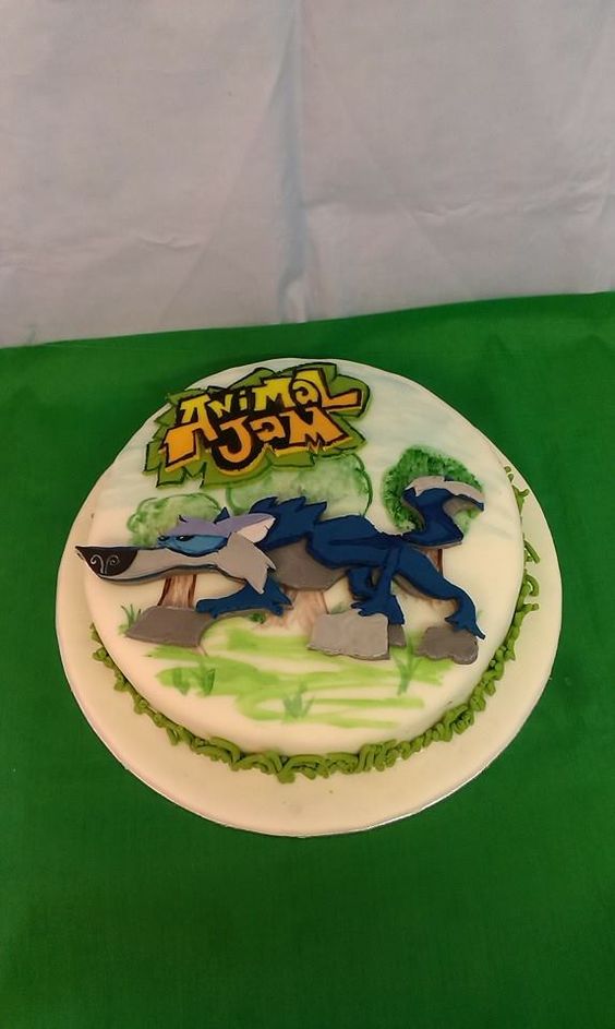 Animal Jam Birthday Cake