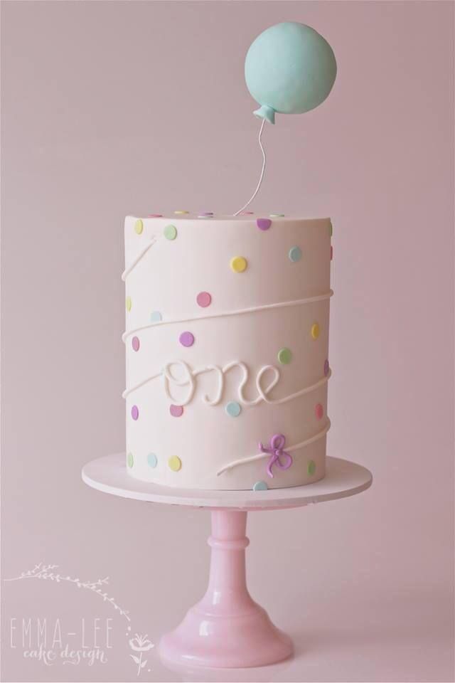 12 Girl 1st Birthday Cake Cupcakes Photo Baby Girl 1st Birthday
