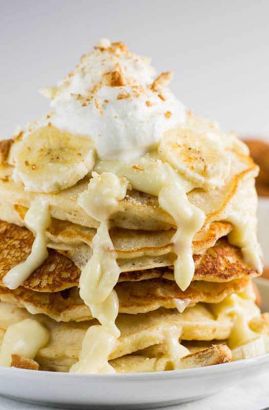 Banana Pudding Pancakes