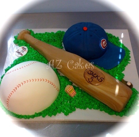 Baseball Bat Cake