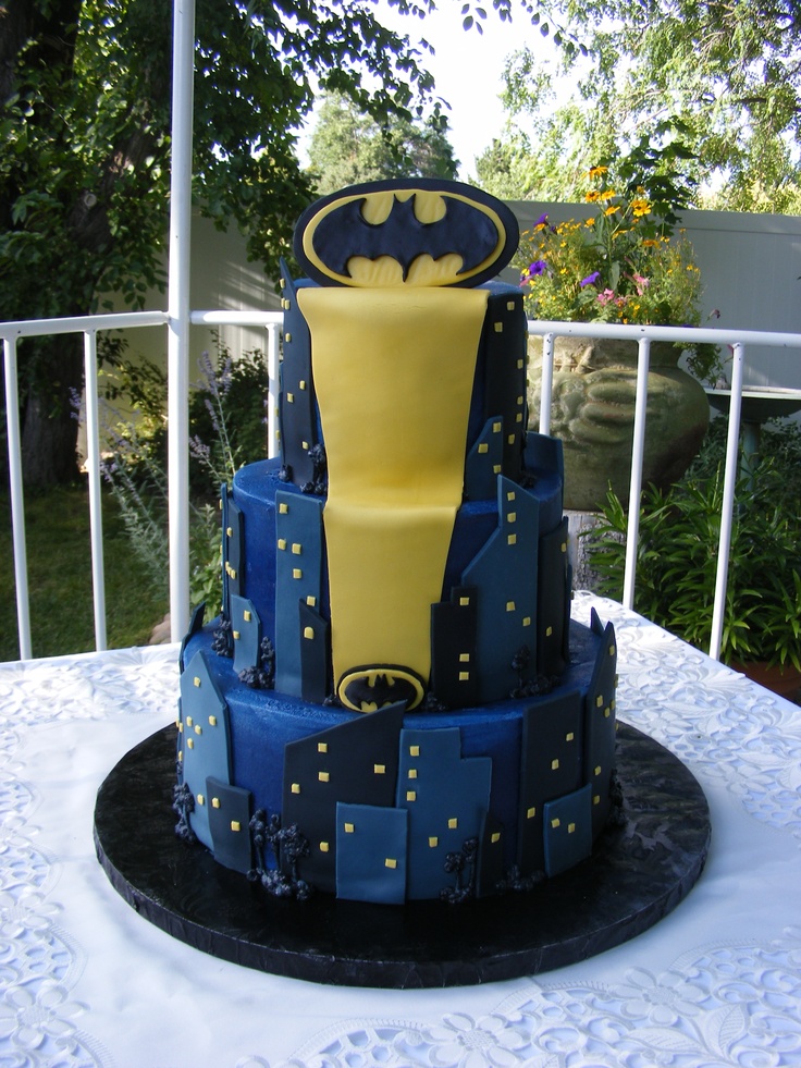 Batman Wedding Cake