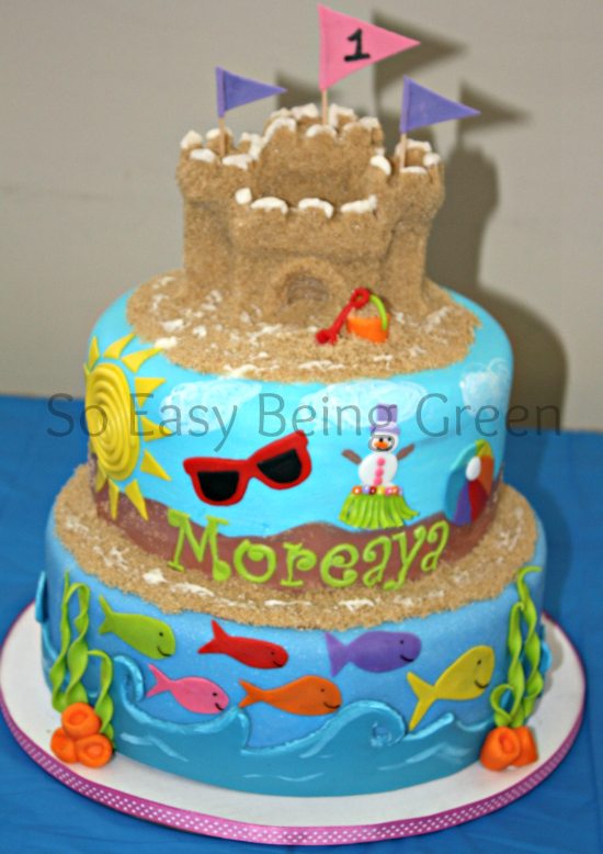 Beach Party Birthday Cake Ideas