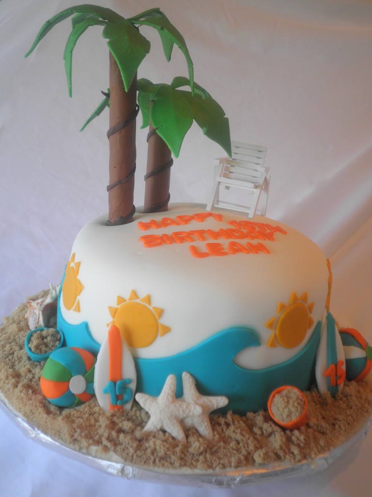 10 Photos of 2nd Birthday Cakes Beach Theme