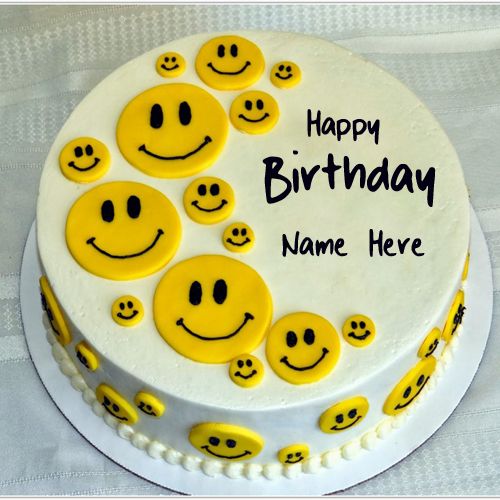 Birthday Cake with Name