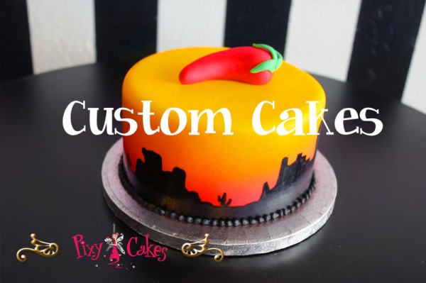 4 Photos of Custom Birthday Cakes Phoenix AZ