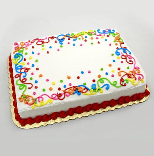 Birthday Sheet Cake Ideas