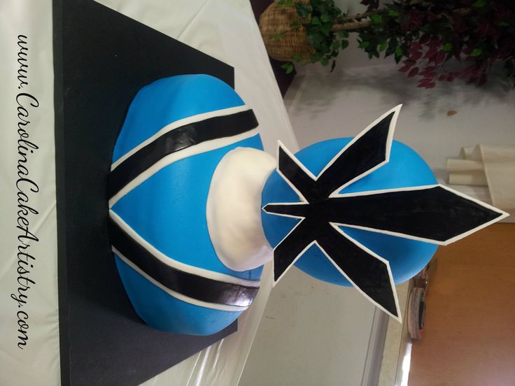 Blue Power Ranger Birthday Cake