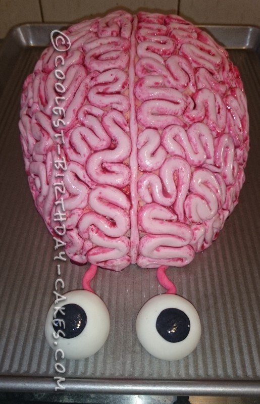 Brain Birthday Cake