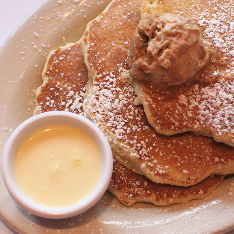 Bread Pudding Pancakes