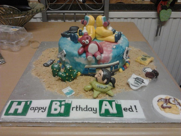 Breaking Bad Birthday Cake