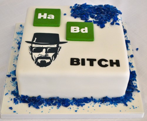 Breaking Bad Birthday Cake