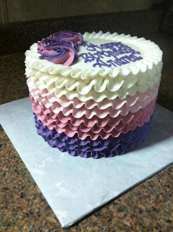 Buttercream Birthday Cake